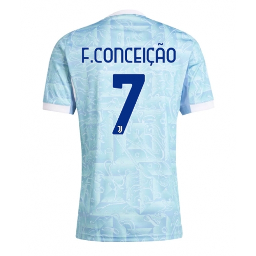 Billige Fotballdrakt Juventus Francisco Conceicao #7 Replika Bortedrakt 2025-26 Kortermet Billige Fotballdrakt Juventus Francisco Conceicao #7 Replika Bortedrakt 2025-26 Kortermet